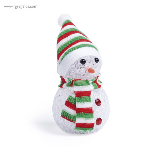 Muñeco de nieve con luz modelo 2 rg regalos publicitarios