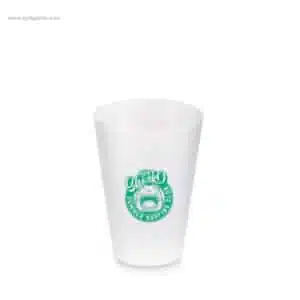 Vaso reutilizable PP 300 ml con logo