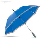 Paraguas automático con funda 23 azul perfil rg regalos publicitarios