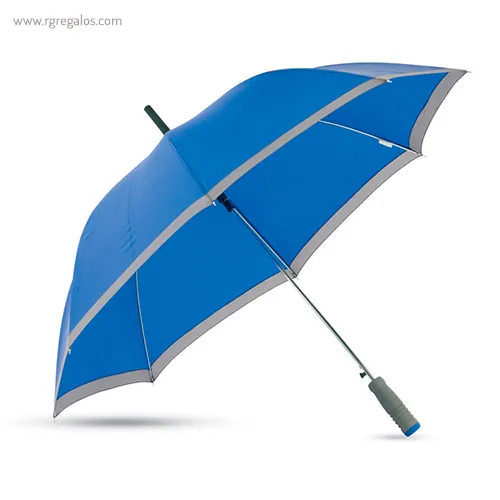 Paraguas automático con funda 23 azul perfil rg regalos publicitarios