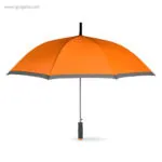 Paraguas automático con funda 23 naranja rg regalos publicitarios
