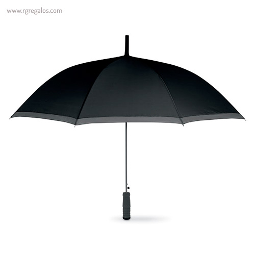 Paraguas automático con funda 23 negro rg regalos publicitarios