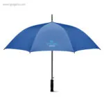 Paraguas automático interior plata azul claro 1 rg regalos publicitarios 1