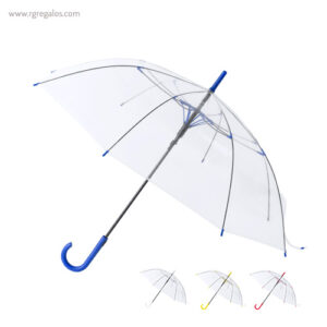 Paraguas automático transparente - RG regalos publicitarios