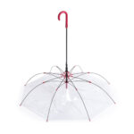 Paraguas automático transparente antiviento rg regalos publicitarios