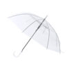 Paraguas automático transparente blanco rg regalos publicitarios