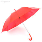 Paraguas automático transparente colores rojo rg regalos publicitarios