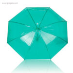 Paraguas automático transparente colores verde rg regalos publicitarios