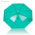 Paraguas automático transparente colores verde rg regalos publicitarios