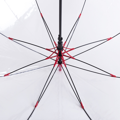 Paraguas automático transparente varillas rg regalos publicitarios