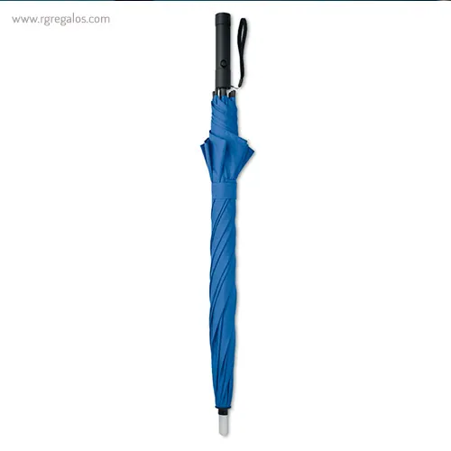 Paraguas manual con luz azul 1 rg regalos publicitarios