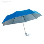Paraguas plegable mini 21 azul interior rg regalos publicitarios