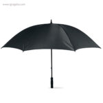 Paraguas publicitario grande 30 negro rg regalos publicitarios