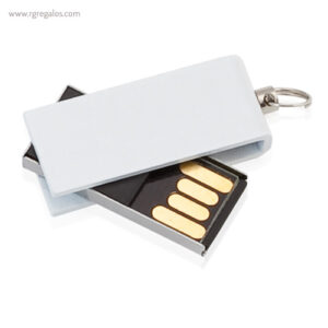 Mini memoria USB 8 GB blanca - RG regalos publicitarios