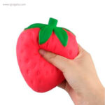 Anti estrés squishy frutas y verduras fresa rg regalos publicitarios