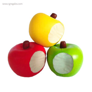Anti estrés squishy frutas y verduras manzana rg regalos publicitarios
