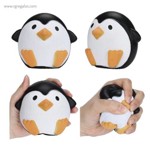 Anti estrés squishy pinguino 2 rg regalos publicitarios