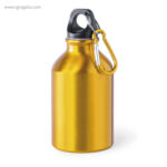 Botella de deporte aluminio 330 ml amarilla rg regalos publicitarios