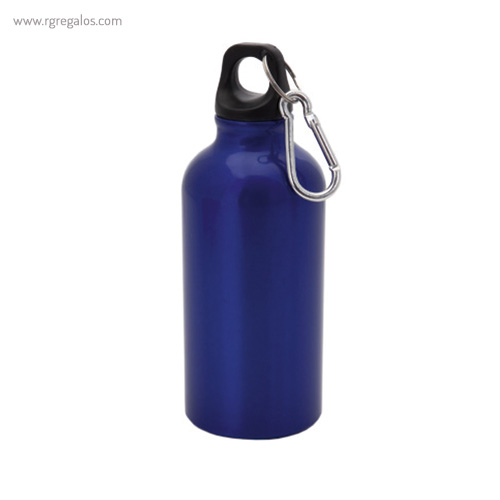 Botella de deporte aluminio 400 ml azul rg regalos publicitarios