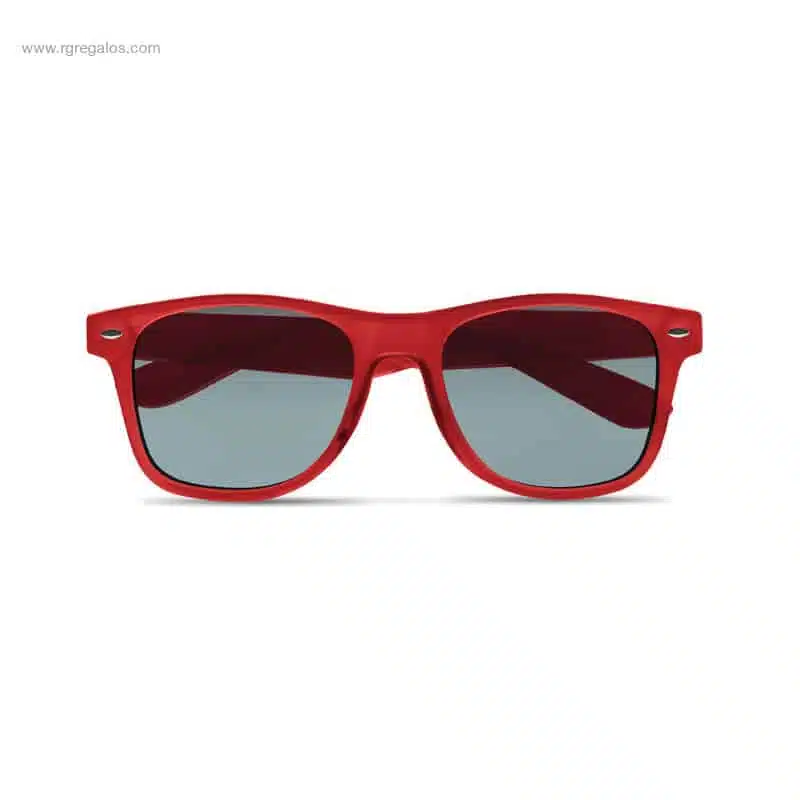 Gafas de sol RPET roja