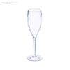 Copa champagne plástico reutilizable transparente - RG regalos