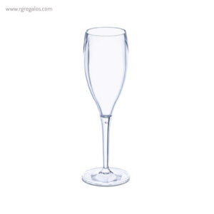 Copa champagne plástico reutilizable transparente rg regalos