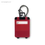 Identificador de maleta plástico rojo - RG regalos publicitarios