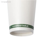 Vaso papel pla 100 compostable detalle rg regalos publicitarios