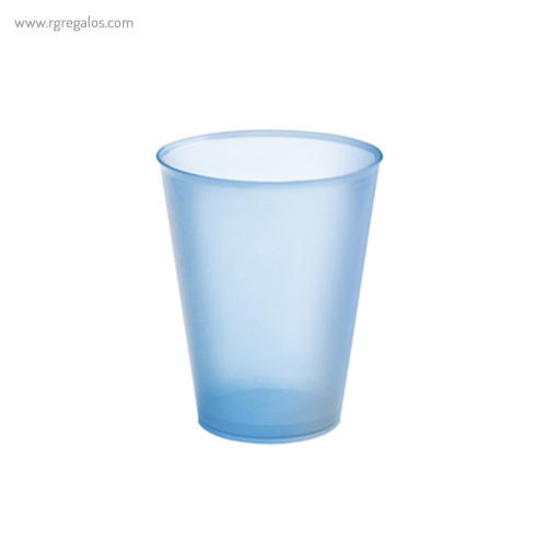 Vaso reutilizable en pp 450 ml azul rg regalos publicitarios