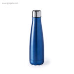 Botella de acero inox de 630 ml azul rg regalos publicitarios