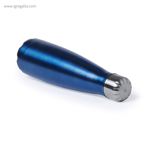 Botella de acero inox de 630 ml azul detalle rg regalos publicitarios