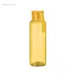 Botella Tritán con asa 500 ml amarilla
