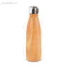 Botella de acero inoxidable madera 500 ml - RG regalos publicitarios