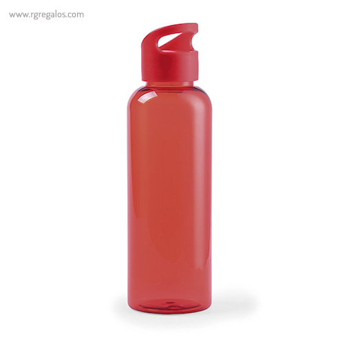 Botella de tritán colores 530 ml roja rg regalos publicitarios