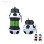 Botella-plegable-pelota-de-futbol-banderas-RG-regalos-personalizados