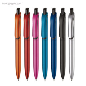 Bolígrafo colores metalizados - RG regalos publicitarios