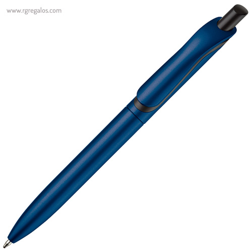 Bolígrafo colores metalizados azul rg regalos publicitarios