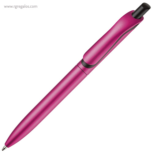 Bolígrafo colores metalizados fucsia rg regalos publicitarios