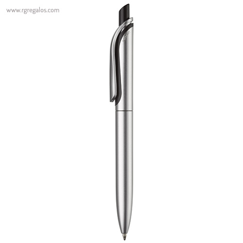 Bolígrafo colores metalizados plata lateral rg regalos publicitarios