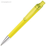 Bolígrafo de cuerpo soft touch amarillo rg regalos promocionales