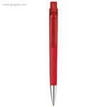 Bolígrafo de cuerpo soft touch rojo rg regalos publicitarios