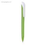 Bolígrafo de fibra de trigo verde rg regalos publicitarios