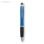 Bolígrafo giratorio con luz azul - RG regalos publicitarios