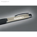 Bolígrafo giratorio con luz dorado detalle - RG regalos publicitarios