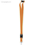 Lanyard fluorescente naranja - RG regalos publicitarios