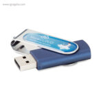 Memoria USB con gota de resina mecanismo giratorio - RG regalos publicitarios