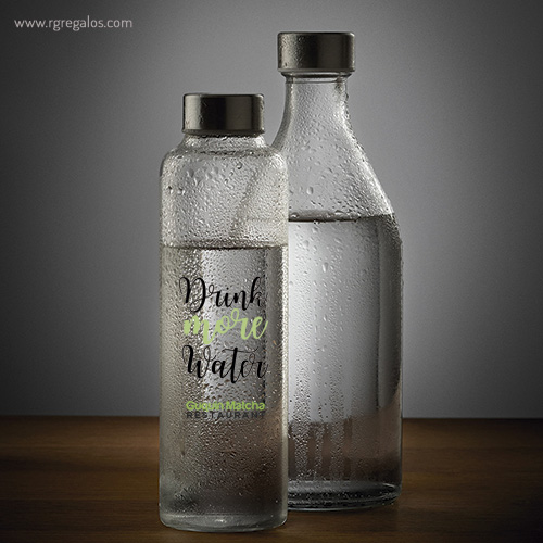 Botella de cristal de 1 litro modelos rg regalos publicitarios