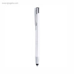 Bolígrafo puntero aluminio brillante blanco rg regalos publicitarios