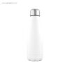 Botella de acero inox de 500 ml blanca - RG regalos publicitarios