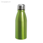 Botella de aluminio colores 500 m verde rg regalos publicitarios